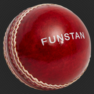 funstan-2-piece-cricket-ball-&ndash-red